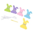 thumbnail image 3 of Decoración De Pancarta De Conejo, 3 Juegos De Pancarta De Conejo De Fieltro, Pancarta De Feliz Pascua, Guirnalda, Accesorios para Fotos para Decoración del Hogar, 3 of 14