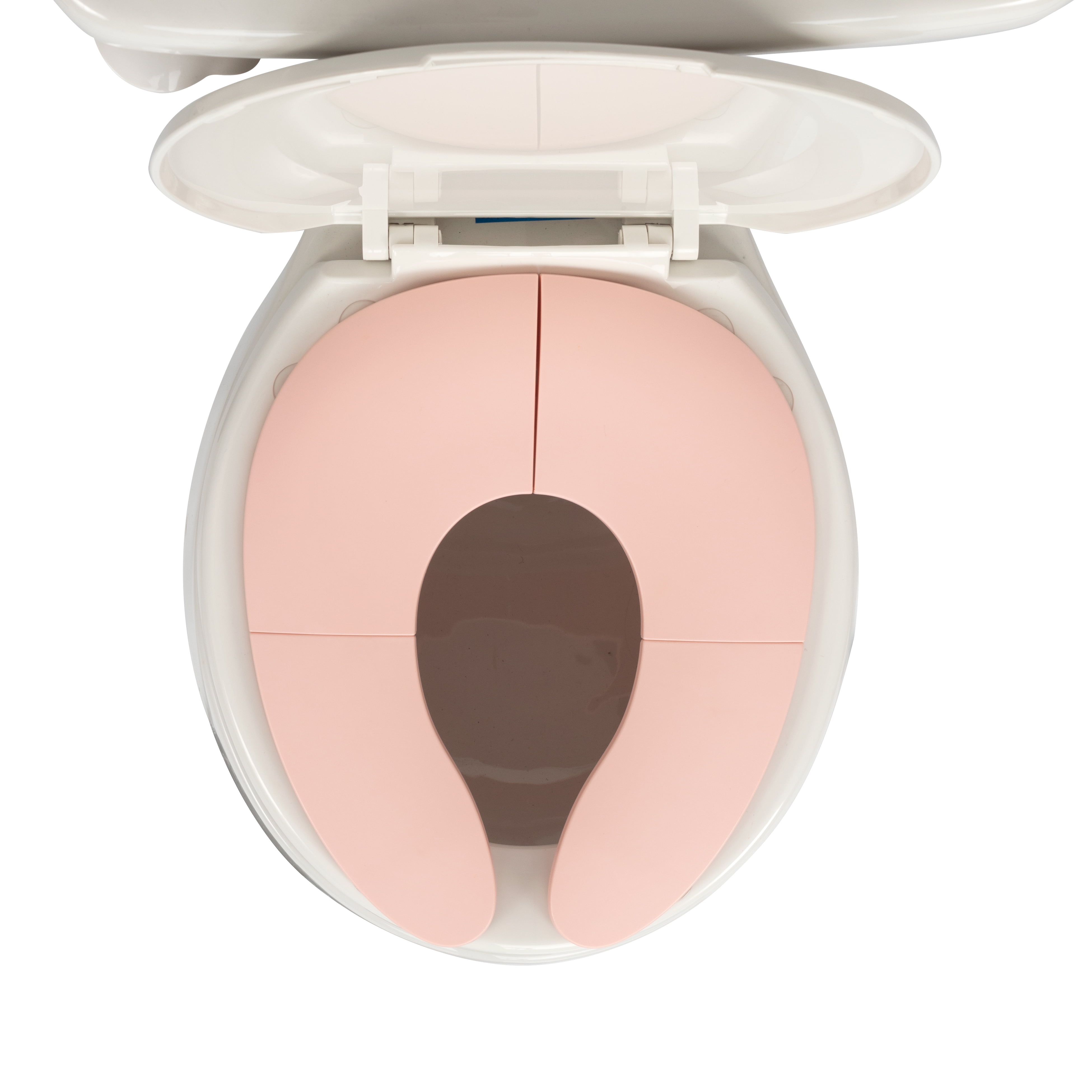 Nuby Foldable Travel Potty Seat with Bag for Toddlers, Pink