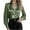 B_ Green, variant on UTSJKR Dressy Striped Satin Blouses for Women Loose Lapel Long Sleeve Button Down Shirts Elegant Office Business Casual Tops Khaki S