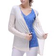 thumbnail image 7 of Richie House Women's Solid knit cardigan RH2032-B-M, 7 of 7