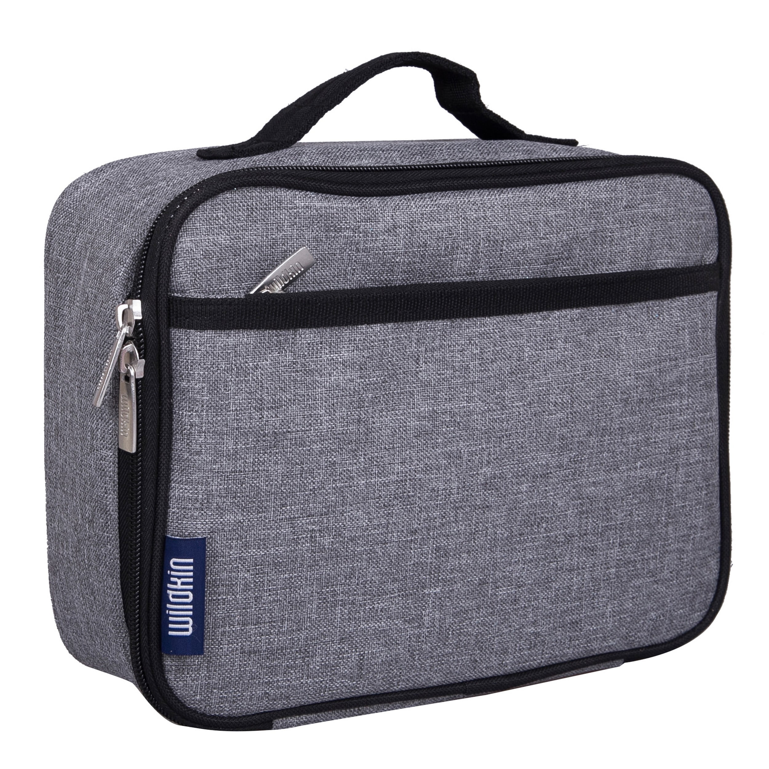 grey insulated lunch bag