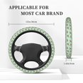 thumbnail image 5 of Goofa Cute Sea Turtles Pattern Elastic Stretch Steering Wheel Cover,Universal 15 inch, Microfiber Breathable Ice Silk, Anti-Slip, Odorless, Easy Carry, 5 of 8