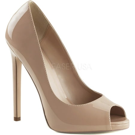 

Women s Pleaser Sexy 42 Peep Toe Pump