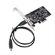 thumbnail image 2 of Tarjeta PCI-e Express, Cable de Tarjeta Controladora 1394a IEEE 1394b, Transferencia de Datos de Alta Velocidad, Edición de Vídeo, Grabación de Audio, 2 of 5