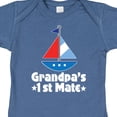thumbnail image 4 of Inktastic Grandpas First Mate Nautical Sailboat Boys Baby Bodysuit, 4 of 5