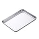 thumbnail image 1 of Bandeja para horno de acero inoxidable Bandeja para galletas Compacta Multiusos Rectangular para cocinar Plata, 1 of 9