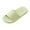 Green, variant on Soft Sole Home Slides For Comfort Wear Lightweight Eva Build Non-Slip Design Size 36 Us 5.5-6 For Men And Women Indoor Outdoor Use White