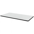 thumbnail image 2 of 42" x 24" Rectangle Laminate Table Top- Ash Grey/ White, 2 of 15