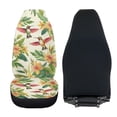 thumbnail image 4 of Uorisanigo Car Seat Covers for Front Seats – High-Back 2 Front Set, Hawaiian Floral Hummingbird Automotive Seats Cover, Interior Accessories Covers for Car Truck Van SUV Seat Protection, 4 of 7