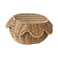 thumbnail image 4 of Cesta de pan tejida, cesta para almacenar alimentos, cesta multifuncional con tapa S, 4 of 9