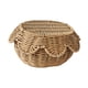 thumbnail image 4 of Cesta de pan tejida, cesta para almacenar alimentos, cesta multifuncional con tapa S, 4 of 9