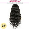 thumbnail image 4 of Body Wave Lace Front Wigs Human Hair For Women Natural Black 13x6x1 T Part Hd Transparent Lace, 4 of 10
