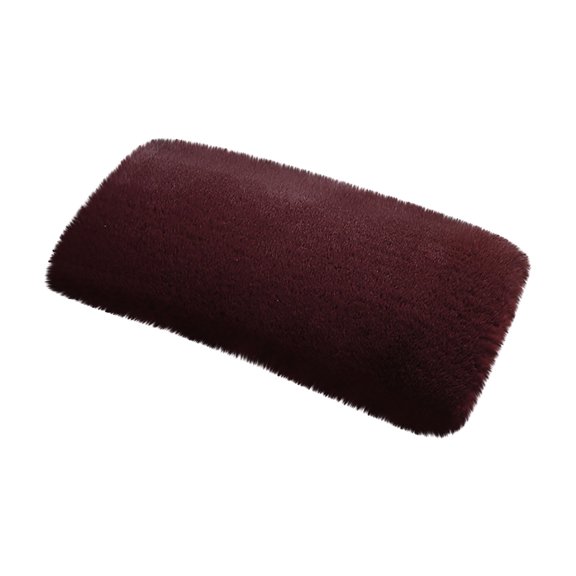 Furry Armrest Cover Universal Fit Soft Wool Center Console Protector Pad For Vehicle Interior Comfort