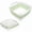 Green, variant on 9 Liter Collapsible Plastic Vegetable Wash Basin with Drain Plug for Dish Storage, Vegetable and Fruit Washing, Chill Bucket