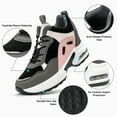 thumbnail image 5 of Women's Platform Sneakers Wedges  Lace Up Shoes Increase Fashion Sneakers for Womens Girls, 5 of 7