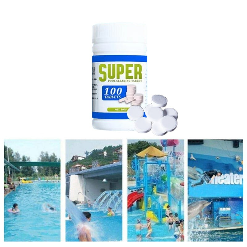 Fhsow Pool Cleaning Tablet Effectively Purify WaterEnjoy Crystal Clear
