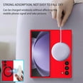 thumbnail image 4 of Magnrtic For Samsung Galaxy Z Fold 7 Phone Case,Compatible with Mag-safe,Ultra Slim Thin Shockproof Hard Protective Lightweight Anti-Scratch Rugged Thin Fit Phone Case,Red, 4 of 9
