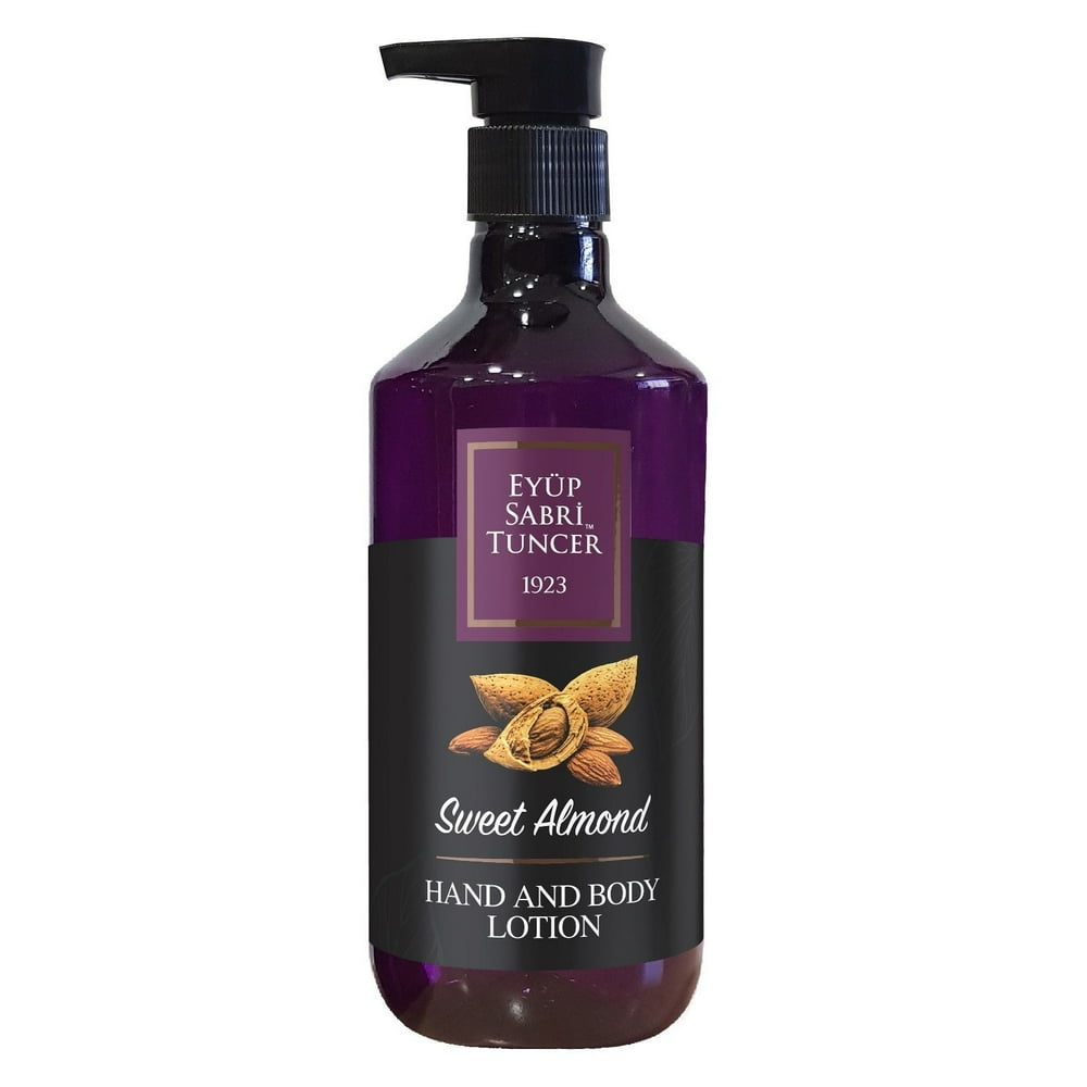 Hand & Body Lotion with Sweet Almond Oil (300ml / 10oz Lotion