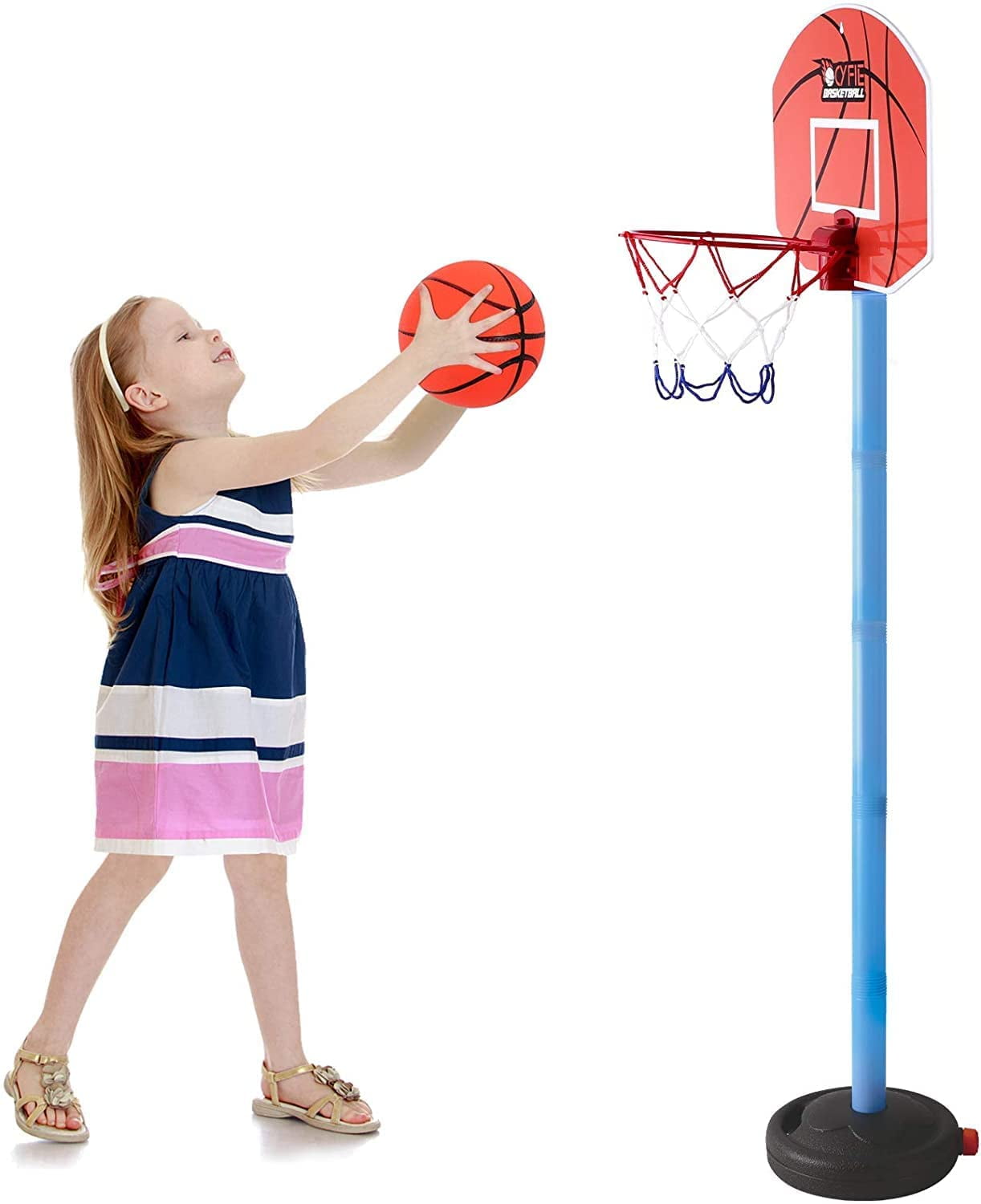Cyfie Basketball Hoop for Kids Toddler Baby Sports Goal Toys Indoor