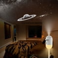 thumbnail image 3 of Salange 2-in-1 USB Projector Night Light with 24 Sliding Projection Films, Adjustable Brightness 360° Rotating Design for Car and Home Decoration,White, 3 of 8