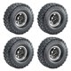 thumbnail image 1 of Juego de ruedas y neumáticos RC CUTICAT 4 piezas Neumáticos de coche trepador de control remoto Negro, 1 of 8
