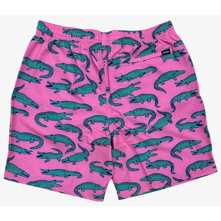 Chubbies Pink Swim Trunks With Ducks Chubbies Men's Classic Swim
