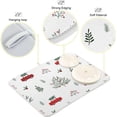 thumbnail image 4 of Coolnut Christmas Tree Dish Drying Mat Absorbent Heat Resistant Reversible Dish Draining Mat for Kitchen Countertops Sinks,24"x18", 4 of 6