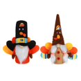 thumbnail image 6 of Fall Gnome Thanksgiving Decorations, Set of 2 Turkey Gnomes Plush Tomte Swedish Gnome Dolls, Autumn Harvest Tabletop Decor for Home Table Kitchen, 6 of 9