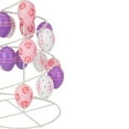 thumbnail image 5 of Northlight 14.25" Floral Cut-Out Spring Easter Egg Tree Decoration - White/Pink, 5 of 5