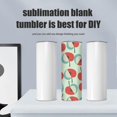thumbnail image 4 of Sublimation Tumblers 20 Skinny Straight, Gobelet Mince en Acier Inoxydable pour Sublimation, avec Couvercle Jp, 4 of 5