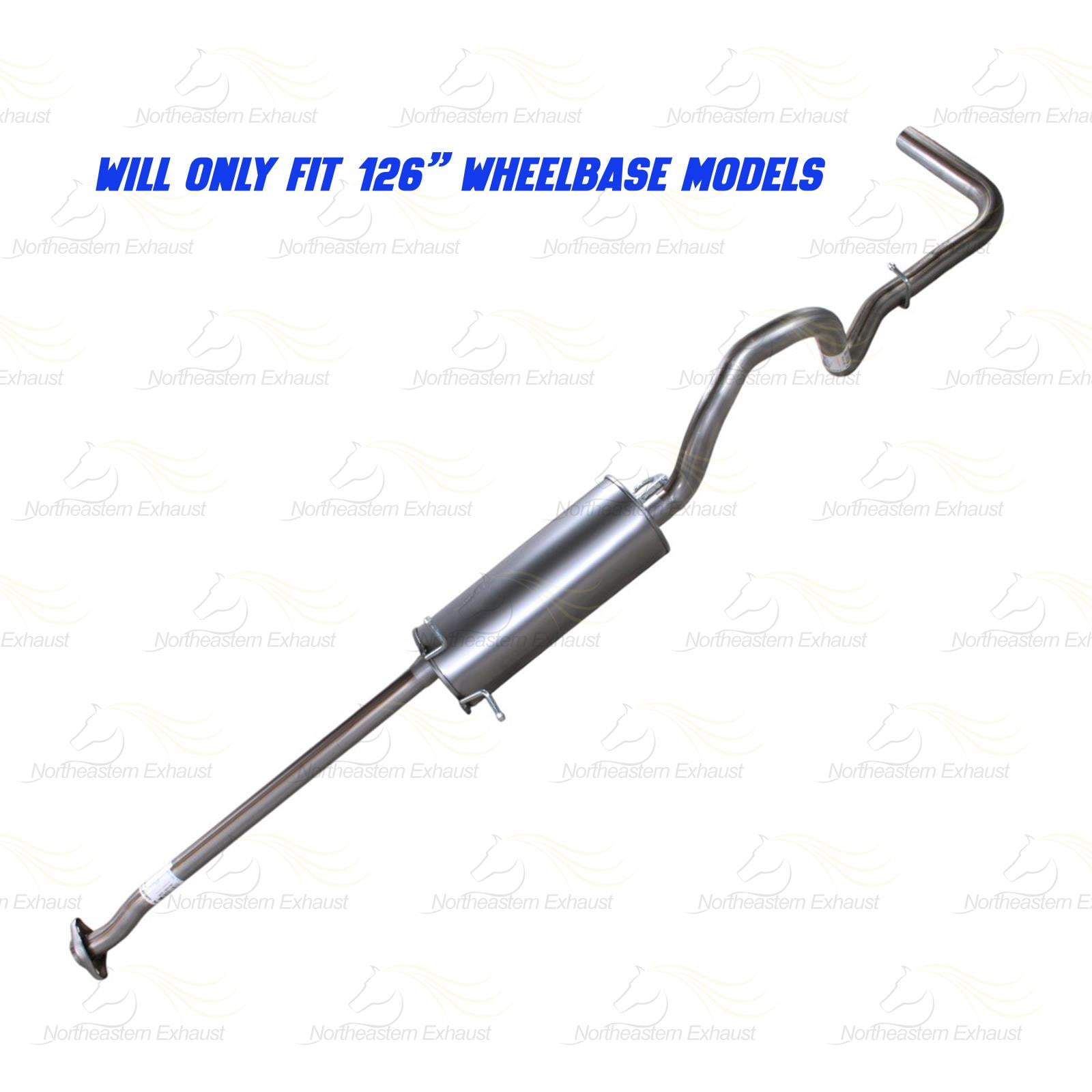 Stainless Steel Cat-Back Exhaust System Kit for 2004-2008 Ford Ranger 3.0L - Direct Fit