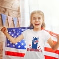 thumbnail image 4 of YDOJG Summer Big Boys Girls T-Shirts 4Th Of July Text Animal Print T Shirts American Flag Shirt Independence Day Patriotic Short Sleeve Tops, 4 of 7
