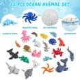 thumbnail image 2 of Mini Ocean Animals Toys BEYONGME, 22 unidades, animales marinos impresos en 3D, 2 of 9