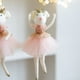 thumbnail image 5 of New Christmas Mouse Doll Pendant Girl Ballet Angel Christmas Tree Pendant Plush Hanging Xmas Decoration Charms New Year Gifts, 5 of 5