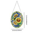 thumbnail image 2 of Sunflower Window Hanging Craft Hanging Ornament for Entryway Kitchen Bedroom--, 2 of 5