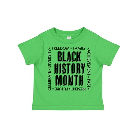

Inktastic Black History Month-celebrate Gift Toddler Boy or Toddler Girl T-Shirt