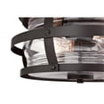 thumbnail image 5 of Westinghouse Lighting - Weatherby - Two Light Outdoor Flush Mount  Weathered, 5 of 5
