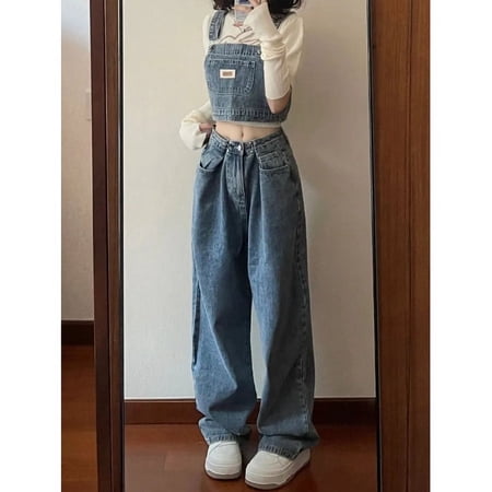 Women‘s Pants Vintage Denim Newjeans Baggy Jeans Woman High Waist Female Clothing Korean Fashion Streetwear Y2k Clothes