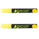 thumbnail image 1 of Marcador para pizarra de vidrio ChalkyYellow 2Pzas Amarillo Neón Marcador para Pizarrón Punta Redonda Mediana. VentDepot MXWYE-002, 1 of 1
