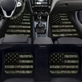 thumbnail image 3 of Pzuqiu Camo American Flag Car Floor Mats for Women Steering Wheel Covers Car Accessories Interior Floor Covers for SUVs & Trucks Easy to Install Driver Seat, Passenger Seat and Rear Floor Mats, 3 of 6