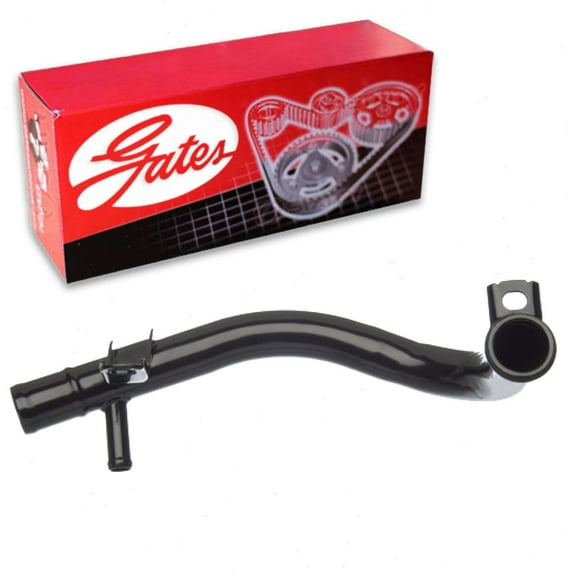 Gates Lower Hose To Water Pump Housing HVAC Heater Hose compatible with Dodge Grand Caravan 3.3L 3.8L V6 2001-2010 - With Oil Cooler