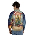 thumbnail image 5 of Merry Christmas Manx Santa Hat Xmas Tree Winter Holiday All Over Print 3D Baseball Jacket Cat Lover Kitten Owner Gifts Bomber Jacket Softball - 01013, 5 of 6