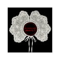 thumbnail image 4 of INSPIRE CHIC Detachable Fake Collar, Lace Embroidery Knit Little Shawl False Peter Pan Collar for Blouse, 4 of 5