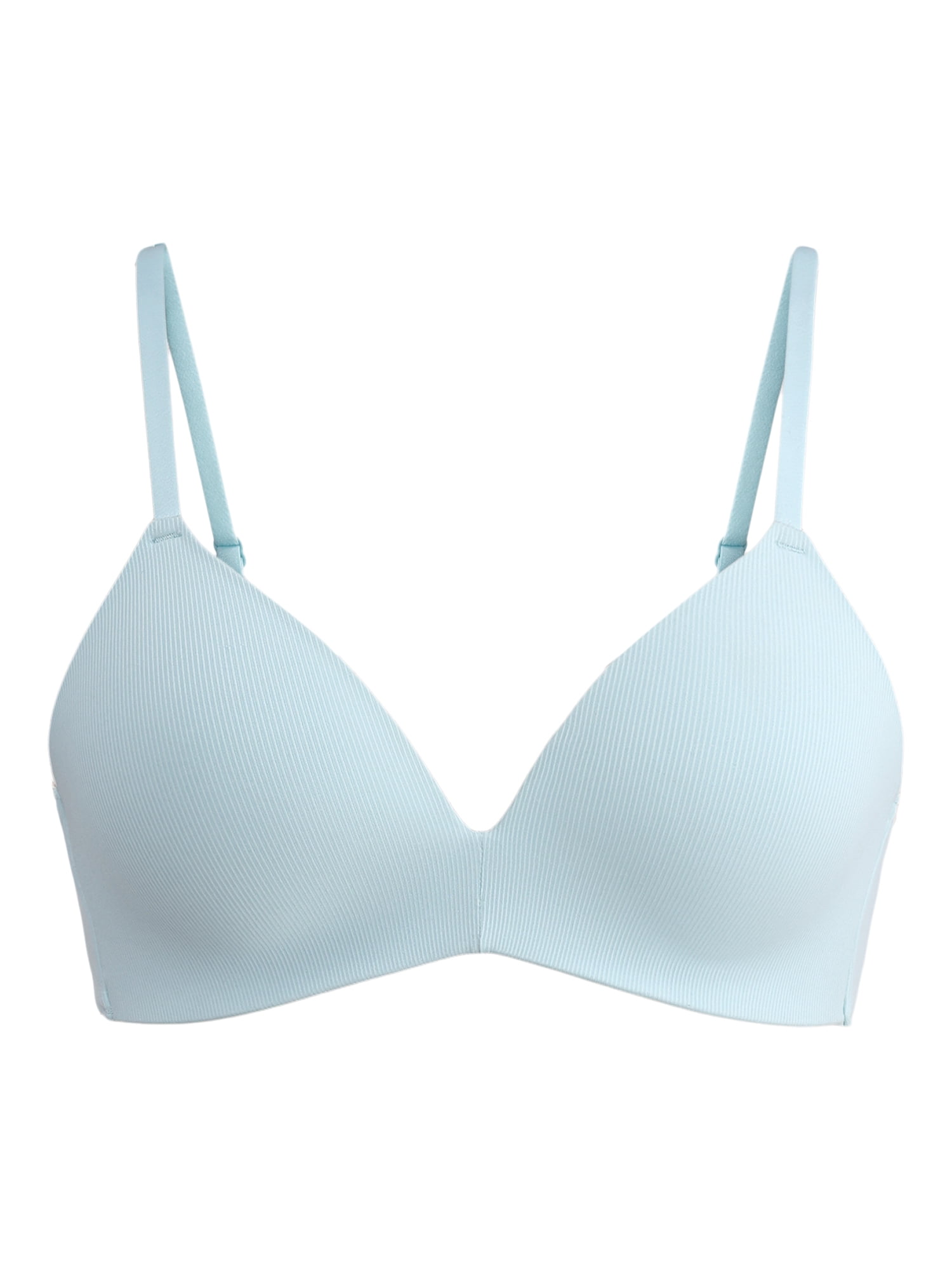 No Boundaries Wireless Rib T-Shirt Bra, Women's Sizes XS-XXXL
