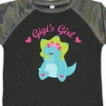 thumbnail image 4 of Inktastic Gigi's Girl Dinosaur Girls Toddler T-Shirt, 4 of 5