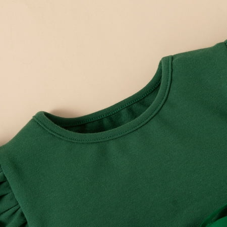 

Quealent Baby Bodysuit Girl Fall Winter Jumpsuit For Baby Boy Baby Boy Girl Sweater Oversized Long Sleeve Romper Warm Crewneck Onesie CuteToddler Knitted Winter Clothes Green 6-9 Months
