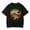Black B, variant on Mens Black Short Sleeve Crew Neck T-Shirt, Saddle Up Good Times Gallop Wild Cat Unicorn Graphic Tee for Summer Casual Wear