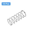 thumbnail image 3 of Compression Spring, 15 Pack 304 Stainless Steel, 16mm OD, 1mm Wire, 40mm Length, 3 of 6