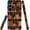 Autumn Fall Pumpkin, variant on Compatible with Samsung Galaxy S26, 2-in-1 Frosted Phone Cover Shockproof Case - Brown Western West Cowboy