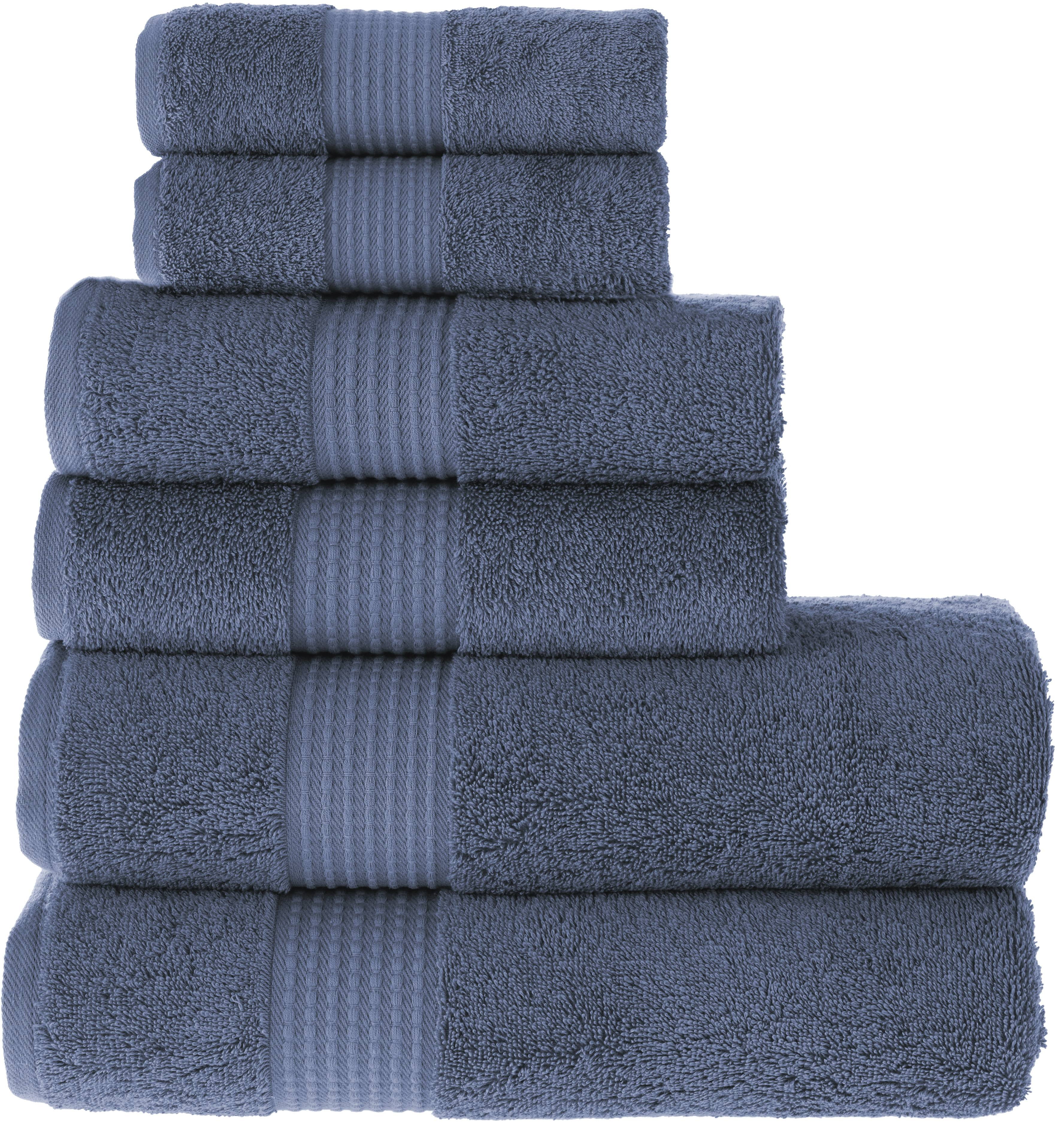 Maura 4 Piece Bath Towel Set. Extra Large 30x56 Premium Turkish Towels.  Thick, Soft, Plush and Highly Absorbent Luxury Hotel & Spa Quality Towels 